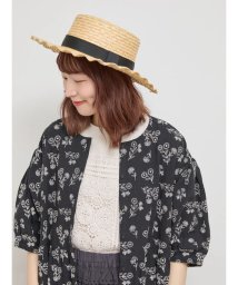 Samansa Mos2/【Sサイズ / WEB限定】総刺繍ウエスト切替ワンピース/506107955