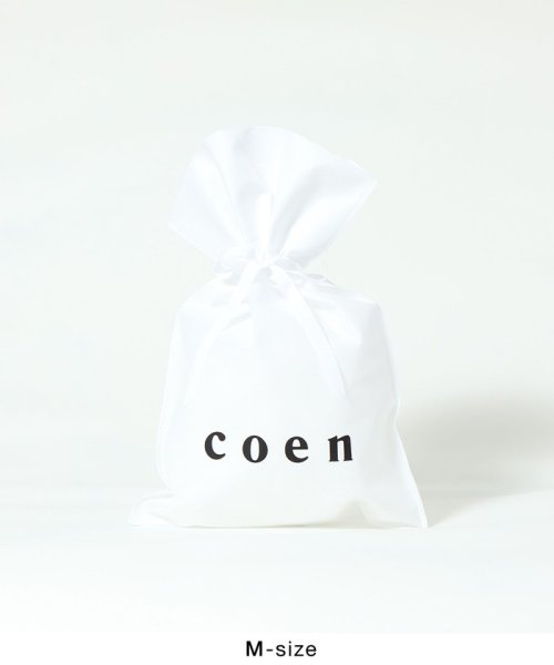 coen(coen)/ギフトバッグMサイズ/WHITE