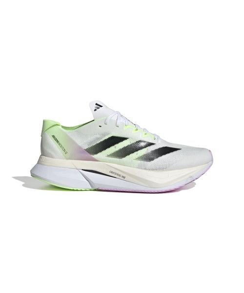 adidas(adidas)/ADIZERO BOSTON 12 M/フットウェアホワイト/コアブラック/グリーンスパーク