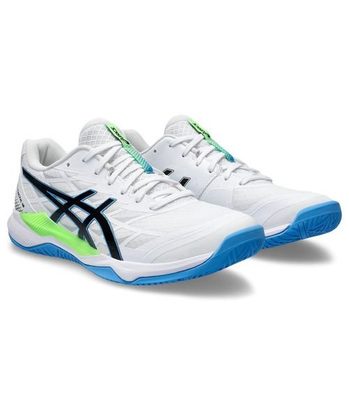 ASICS(ASICS)/GEL－TACTIC 12/WHITE/LIMEBURST