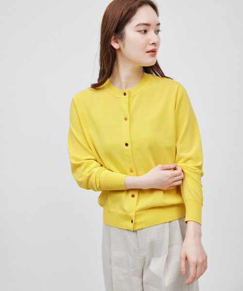 【洗える】【接触冷感】ICE COTTONカーディガン【アンサンブル対応】【雑誌/メディア掲載】 トップス T1689422612(12870円)
