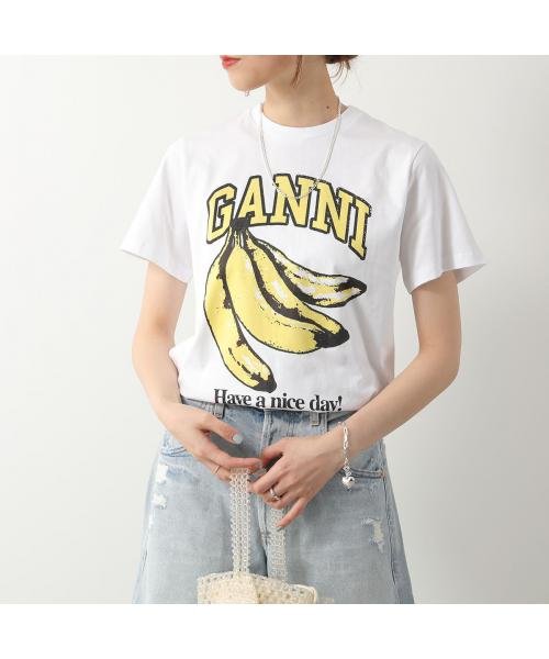 GANNI(ガニー)/GANNI 半袖 Tシャツ Basic jersey Relaxed T－shirt/その他系2
