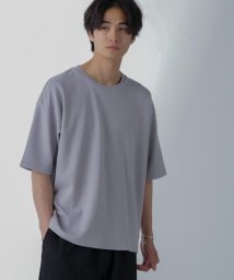 nano・universe(ナノ・ユニバース)/アンチスメル COOL 半袖Tシャツ/グレー