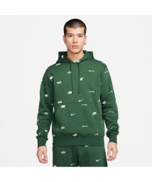 NIKE(NIKE)/AS M NK CLUB+ BB PO HOODIE AOP/FIR/SAIL