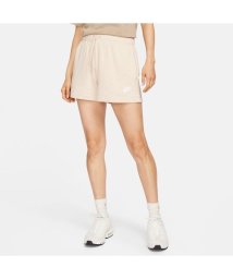 NIKE(NIKE)/AS W NSW CLUB FLC MR SHORT/SANDDRIFT/WHITE