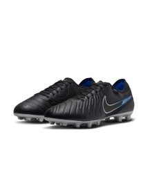 NIKE(NIKE)/Nike Tiempo Legend 10 Pro HG/BLACK/CHROME-HYPERROYAL