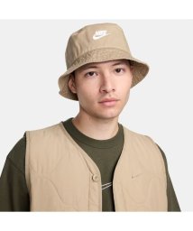 NIKE(NIKE)/U NK APEX BUCKET SQ FUT WSH L/KHAKI/WHITE