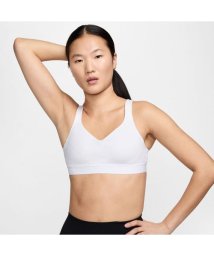 NIKE(NIKE)/AS W NK DF INDY HGH SPT BRA/WHITE/STONEMAUVE/WHITE