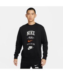 NIKE(NIKE)/ナイキ クラブ BB スタック GX L/S クルー/ブラック/セイル/（セーフティーオレンジ）