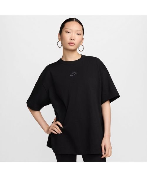 NIKE(NIKE)/ナイキ ウィメンズ NSW OS NCPS S/S Tシャツ/BLACK/ANTHRACITE