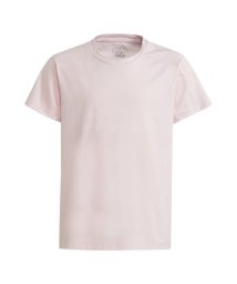 adidas(adidas)/YG TR－ES 3BAR Tシャツ/クリアピンク/ホワイト