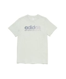 adidas(adidas)/W LIN SPW グラフィック Tシャツ/クリスタルジェイド