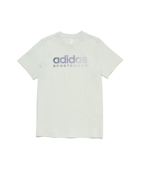 adidas(adidas)/W LIN SPW グラフィック Tシャツ/クリスタルジェイド
