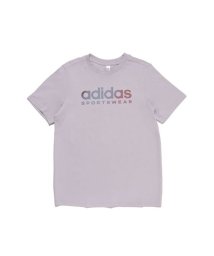 adidas(adidas)/W LIN SPW グラフィック Tシャツ/シルバードーン