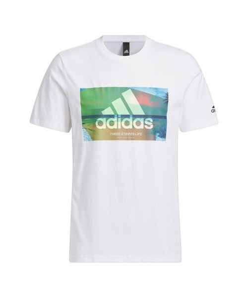 adidas(adidas)/M OCEAN Tシャツ/ホワイト