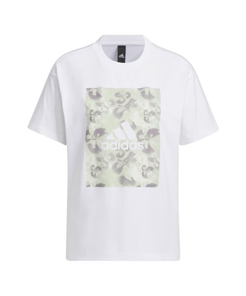 Adidas(アディダス)/W BOTANICAL グラフィック Tシャツ2/ホワイト