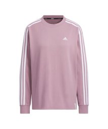 adidas(adidas)/W ESS+ 3ST LS Tシャツ/ワンダーオーキッド