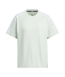 Adidas(アディダス)/W ESS+ 3ST Tシャツ/リネングリーン