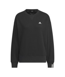 adidas(adidas)/W ESS+ SL クルースウェット/ブラック