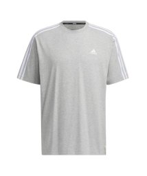 Adidas(アディダス)/M ESS+ 3ST Tシャツ/ミディアムグレーヘザー