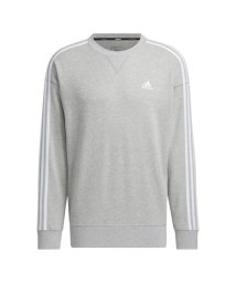 adidas(adidas)/M ESS+ 3ST クルースウェット/ミディアムグレーヘザー