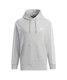 adidas(adidas)/M ESS+ 3ST スウェットフーディ/ミディアムグレーヘザー