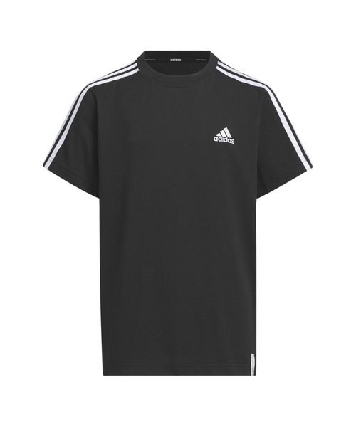 adidas(adidas)/K ESS+ 3ST Tシャツ/ブラック