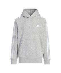 adidas(adidas)/K ESS+ 3ST スウェットフーディ/ミディアムグレーヘザー