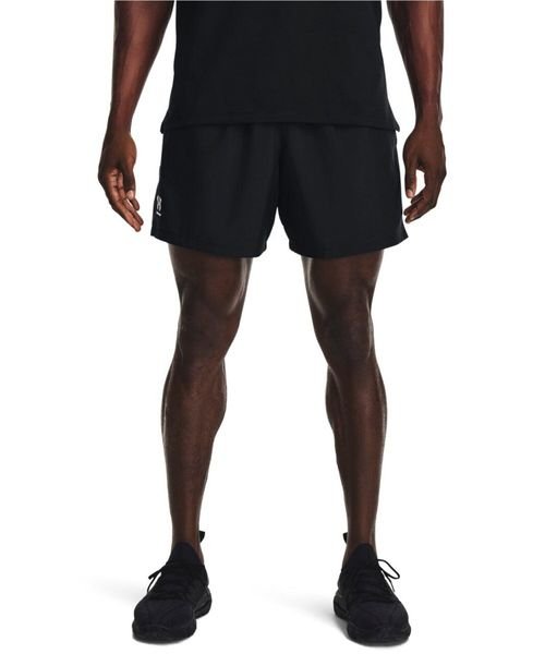 UNDER ARMOUR(アンダーアーマー)/UA Woven Volley Short/BLACK//WHITE