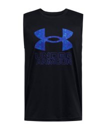 UNDER ARMOUR(アンダーアーマー)/UA TECH HYBRID PRINT FILL TANK/BLACK//ROYAL