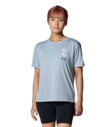 UNDER ARMOUR(アンダーアーマー)/UA TECH BOX GRAPHIC SHORT SLEEVE T－SHIRT/HARBORBLUE//