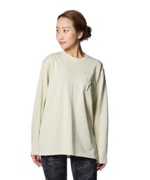 UNDER ARMOUR(アンダーアーマー)/UA HW OVERSIZE GRAPHIC LONG SLEEVE T－SHIRT/SILT//