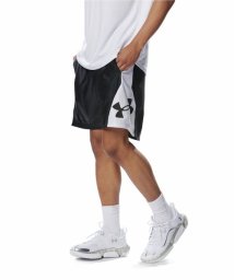 UNDER ARMOUR(アンダーアーマー)/UA Baseline Money Shorts/BLACK/WHITE/BLACK