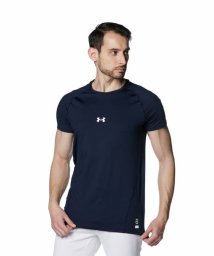 UNDER ARMOUR(アンダーアーマー)/UA HG COMFORT FITTED SS CREW/MIDNIGHTNAVY//