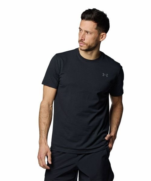 UNDER ARMOUR(アンダーアーマー)/UA CHARGED COTTON SS/BLACK//