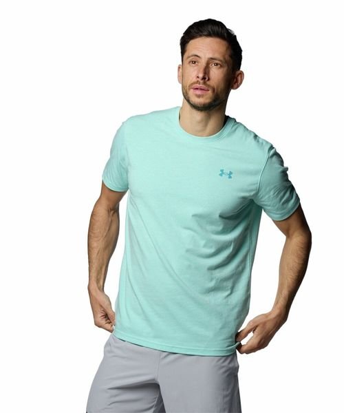 UNDER ARMOUR(アンダーアーマー)/UA CHARGED COTTON SS/RADIALTURQUOISE//