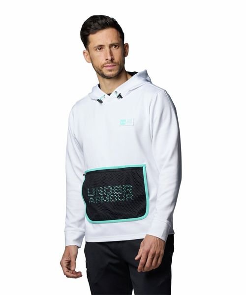 UNDER ARMOUR(アンダーアーマー)/ARMOUR SPRING KNIT HOODIE/WHITE//
