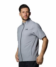 UNDER ARMOUR(アンダーアーマー)/UA FRESH WOVEN SS FZ/STEEL//