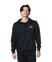 UNDER ARMOUR(アンダーアーマー)/UA ESSENTIAL TERRY HOODIE/BLACK//