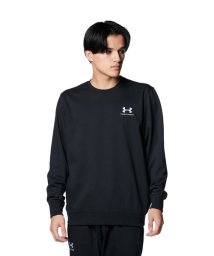 UNDER ARMOUR(アンダーアーマー)/UA ESSENTIAL TERRY CREW/BLACK//