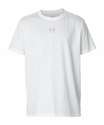 UNDER ARMOUR(アンダーアーマー)/UA Campus Oversize Lockup SHORT SLEEVE T－SHIRT/WHITE//PROVENCEPURPLE