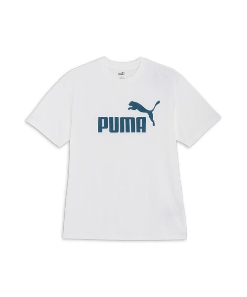 PUMA(PUMA)/ESS+ MX NO1 ロゴ リラックス SS/プーマホワイト