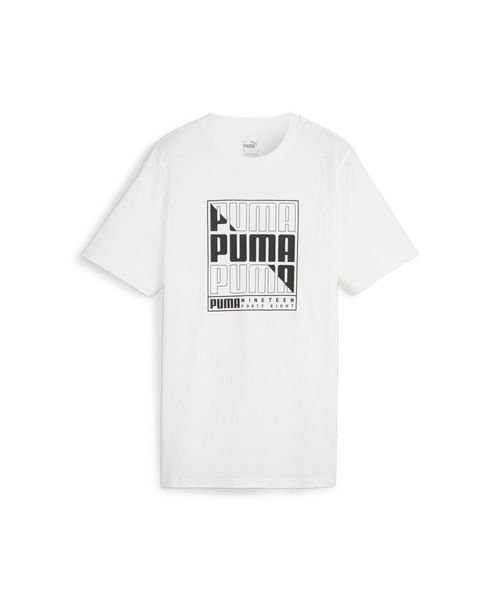 PUMA(PUMA)/GRAPHICS プーマ ボックス Tシャツ/プーマホワイト