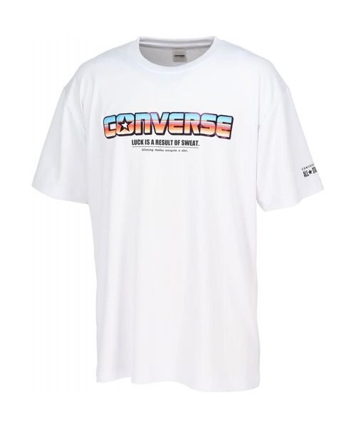 CONVERSE(CONVERSE)/4S＿プリントTシャツ(4S PRINT T－SHIRT)/ホワイト