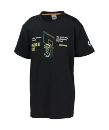 CONVERSE(CONVERSE)/4S＿JRプリントTシャツ(4S JR PRINT T－SHIRT)/ブラック/ホワイト