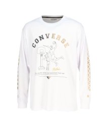 CONVERSE(CONVERSE)/３Ｆ　ＧＳプリントロングスリーブシャツ/ホワイト