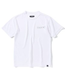 SPALDING(スポルディング)/ジュニア Tシャツ ホログラム ワード マーク/ホワイト