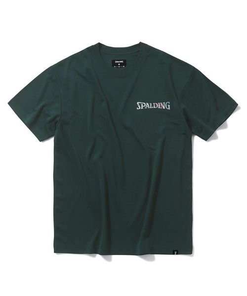 SPALDING(スポルディング)/Tシャツ ホログラム ワードマーク/スパイク