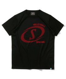 SPALDING(スポルディング)/バレーボールTシャツ ファスト S/ブラック