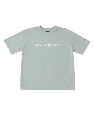 new balance/吸水速乾 Linear logo ショートスリーブTシャツ/506111361